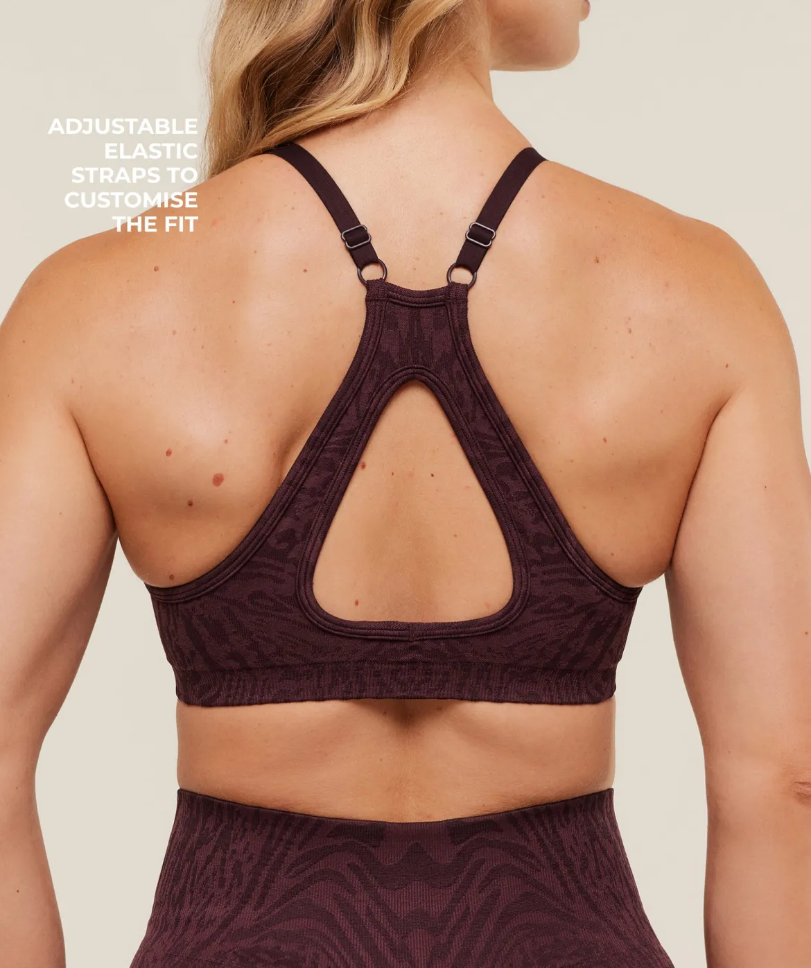 Adapt Animal Seamless Sports Bra