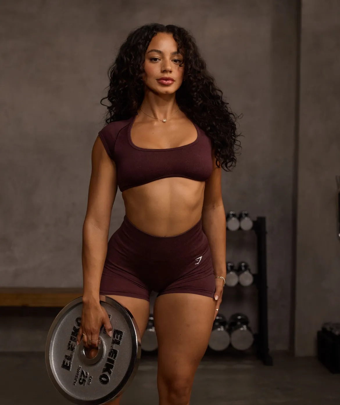 Adapt Fleck x Whitney Short Sleeve Crop Top