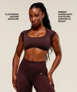 Adapt Fleck x Whitney Short Sleeve Crop Top