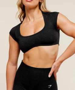 Adapt Fleck x Whitney Short Sleeve Crop Top