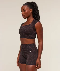 Adapt Houndstooth Midi Top
