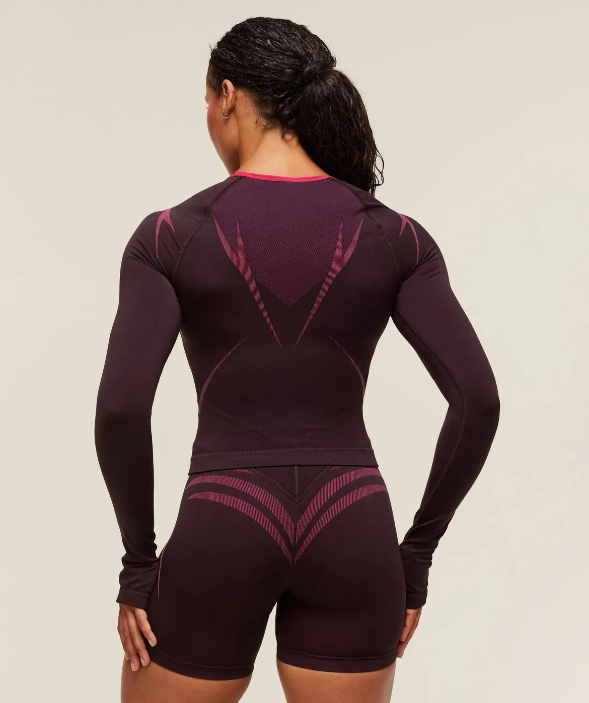 Apex Lift Seamless Long Sleeve Crop Top