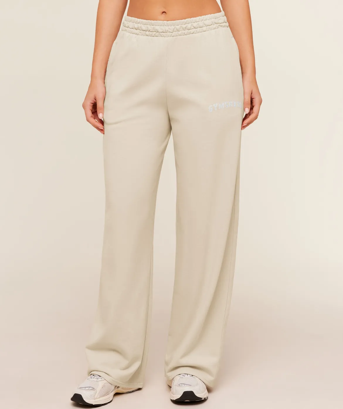 Chainstitch Graphic Wide Leg Joggers