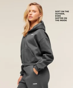Cosy Luxe Zip Through Hoodie
