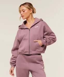 Cosy Luxe Zip Through Hoodie