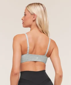 Cotton Twist Front Bralette