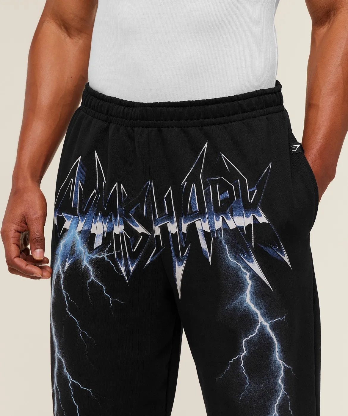 Eagle Band Style Graphic Straight Leg Pants