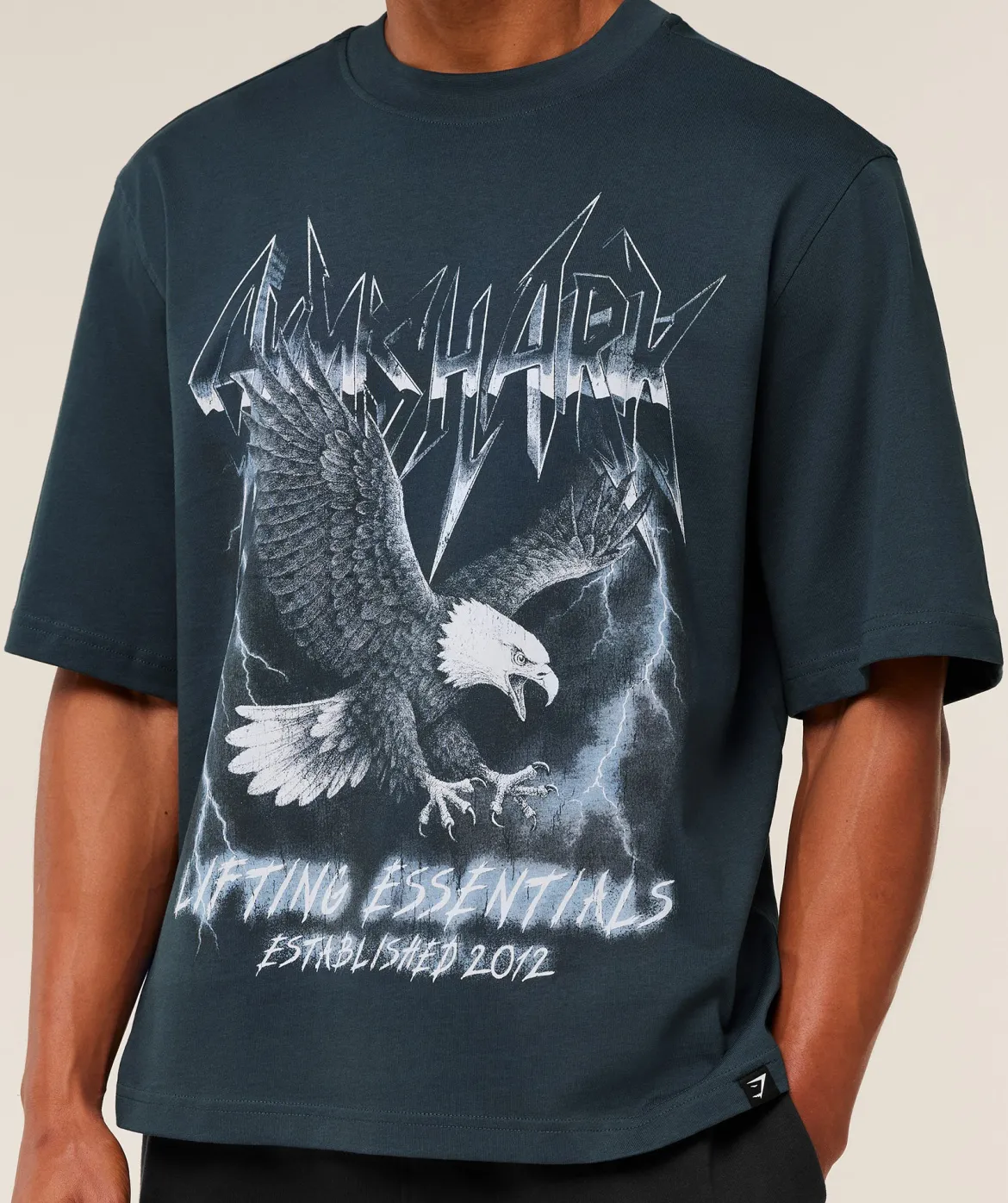 Eagle Band Style Graphic T-Shirt