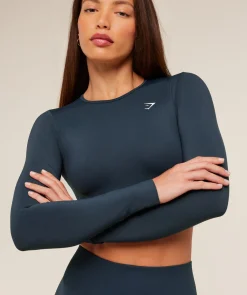 Everyday Seamless Long Sleeve Crop Top