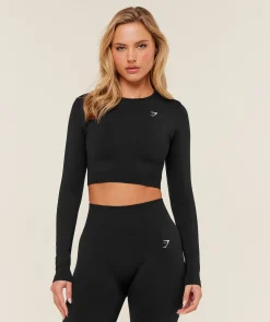Everyday Seamless Long Sleeve Crop Top