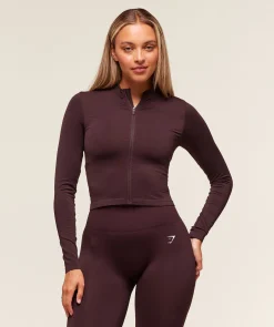 Everyday Seamless Zip Tracktop