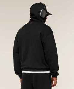 Fade Graphic Zip Through Hoodie