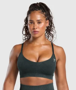 Gains Seamless Washed Sports Bra