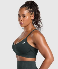 Gains Seamless Washed Sports Bra