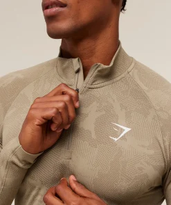 Geo Seamless 1/4 Zip