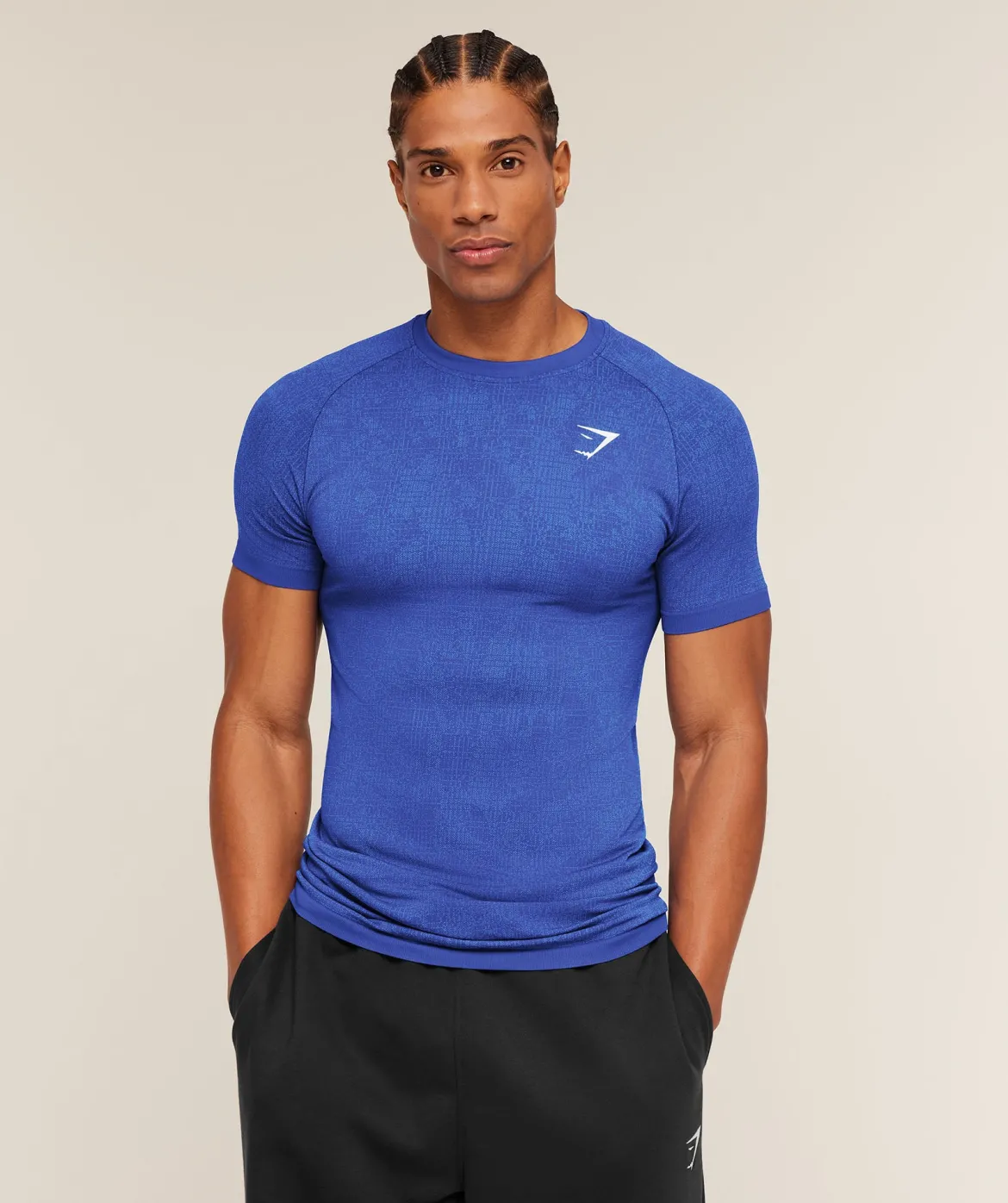 Geo Seamless Grid T-Shirt