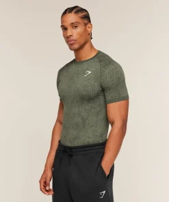 Geo Seamless Grid T-Shirt