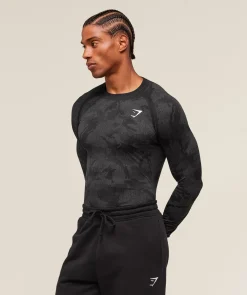 Geo Seamless Long Sleeve T-Shirt