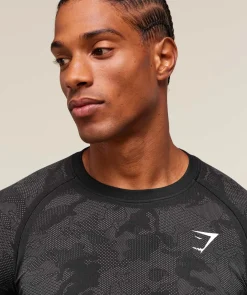 Geo Seamless Long Sleeve T-Shirt