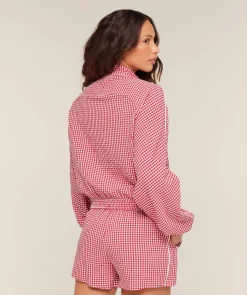Gingham Track Jacket