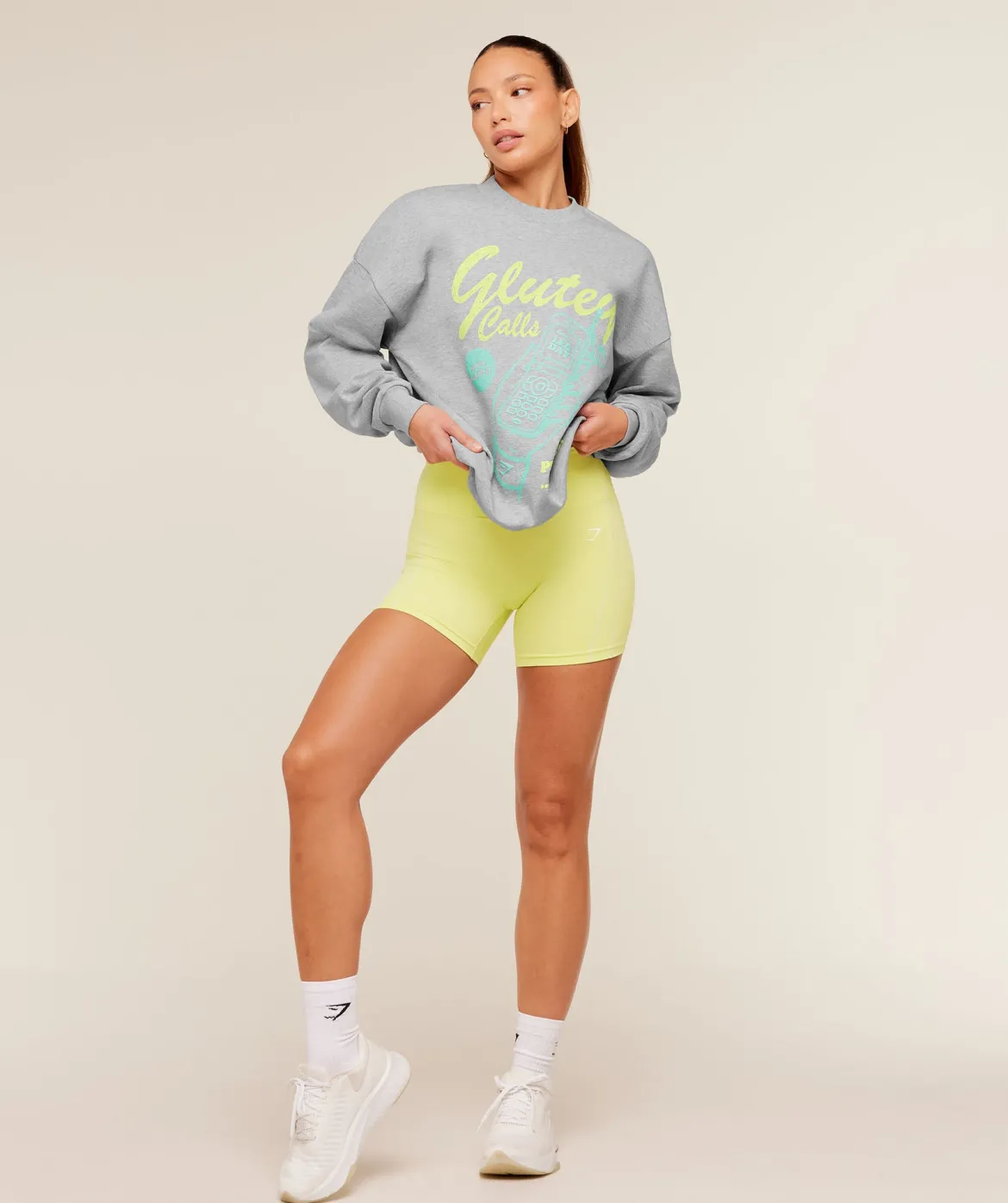 Glutey Calls Graphic Sweatshirt