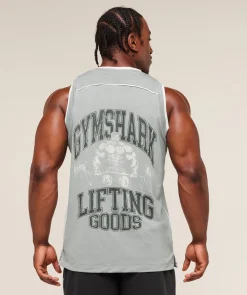 Graphic Basketball Mesh Tank
