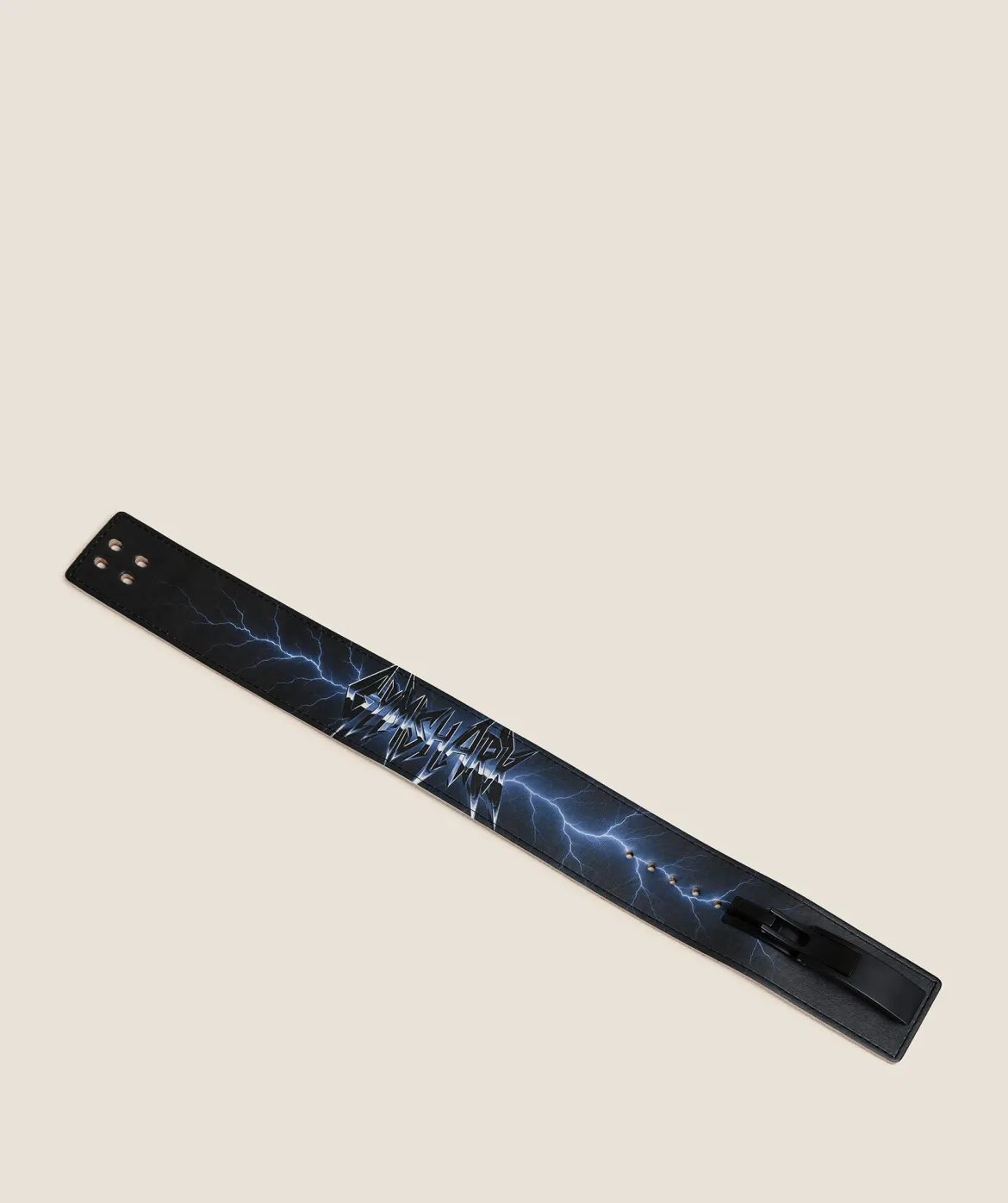 Lightning Graphic Lever Belt