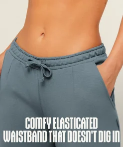 Lightweight Wide Leg Pant Short