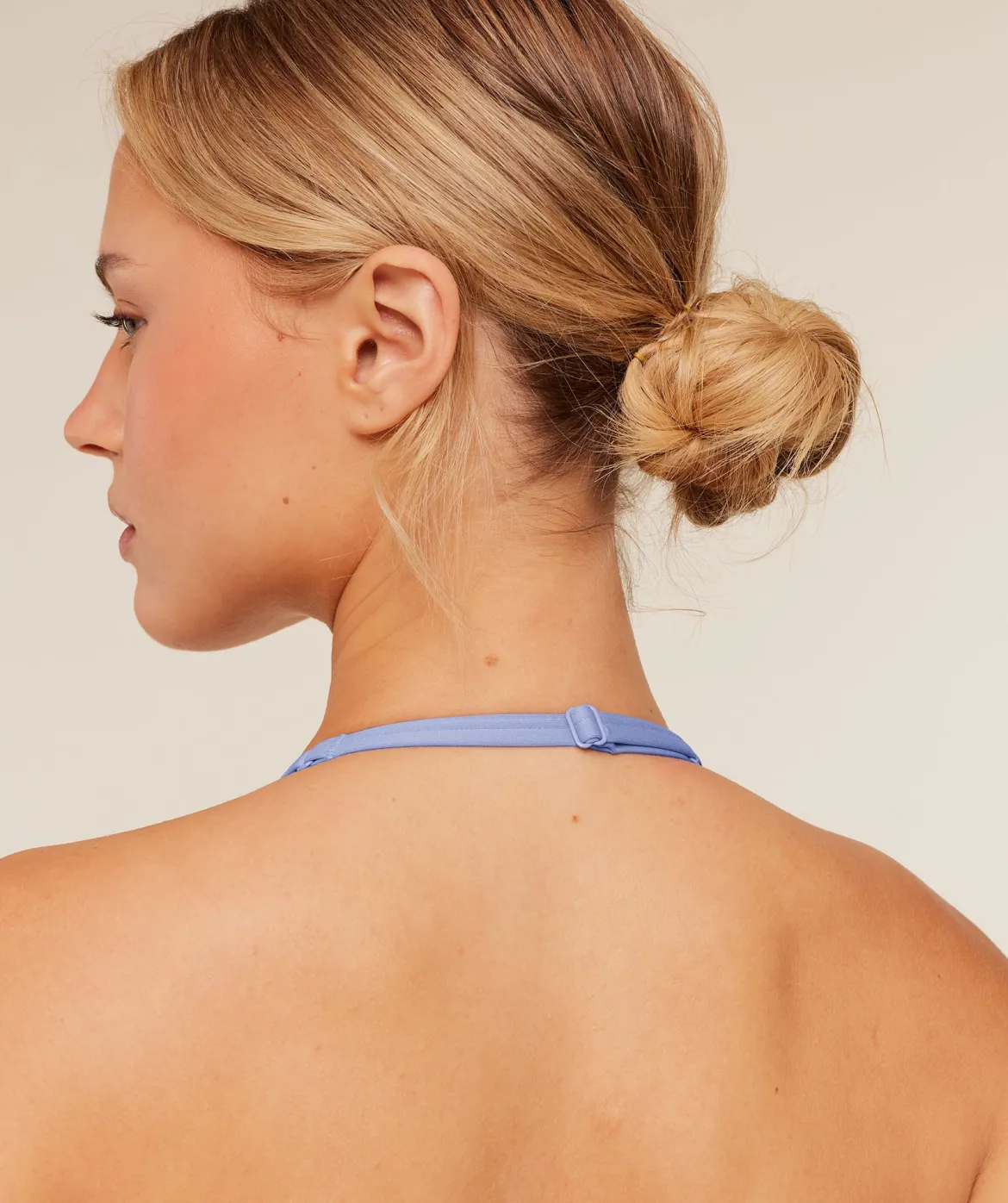 Minimal Halterneck Sports Bra