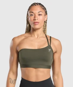 One Shoulder Sports Bra
