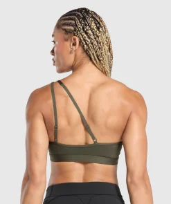 One Shoulder Sports Bra