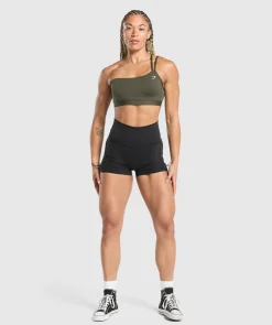 One Shoulder Sports Bra