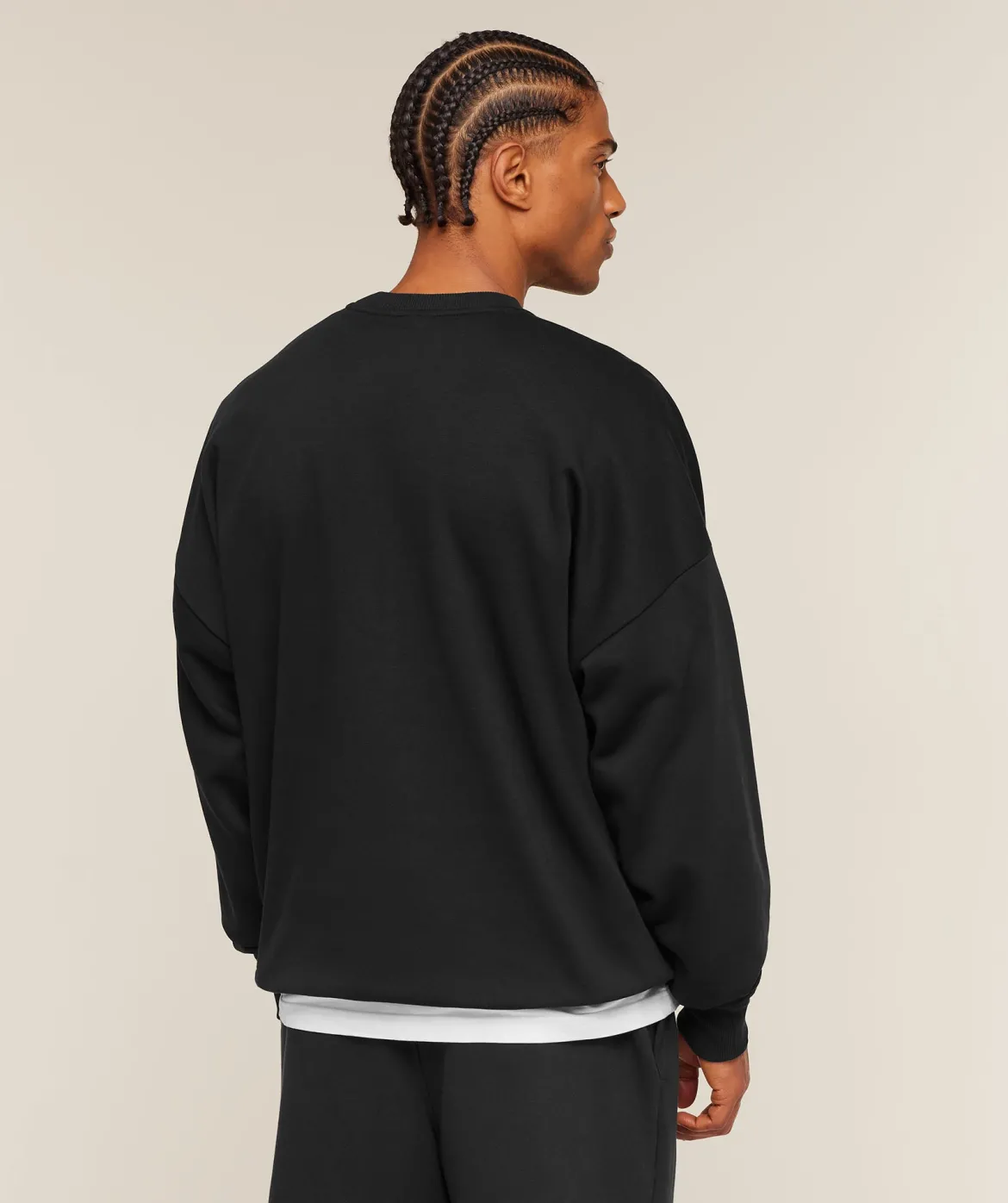 Oversized Crest Crew