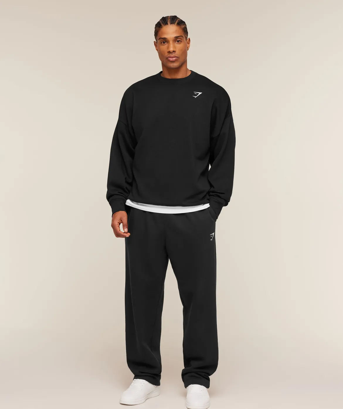 Oversized Crest Crew