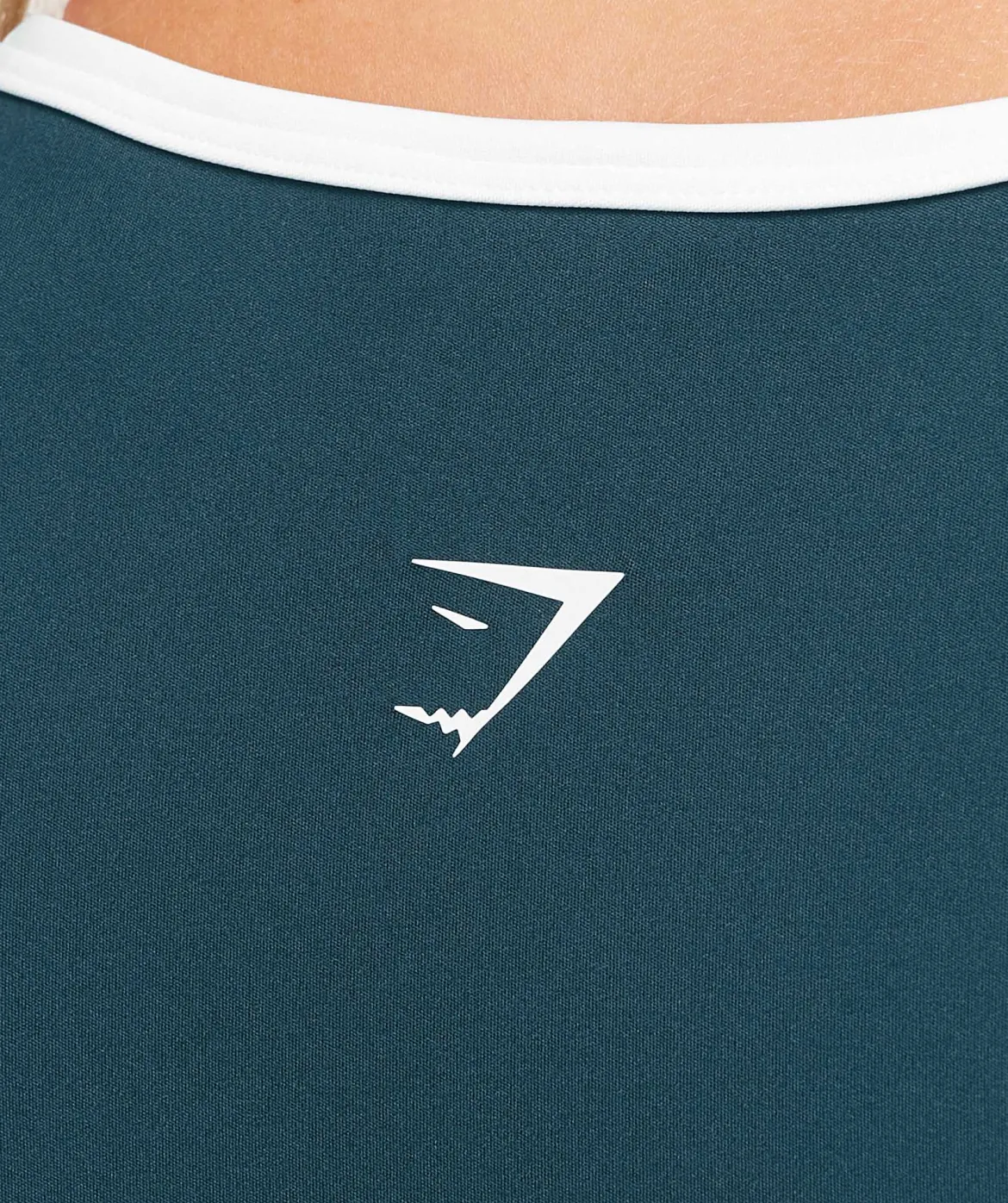 Piping Long Sleeve Crop Top