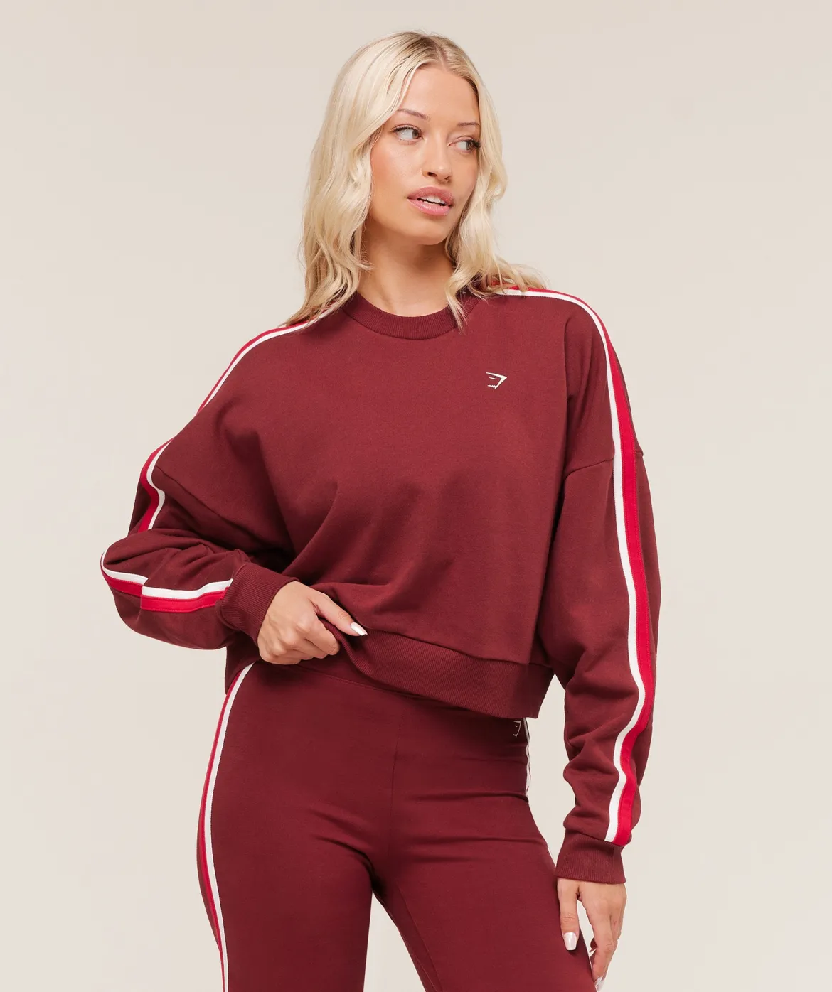 Piping Midi Crew Neck