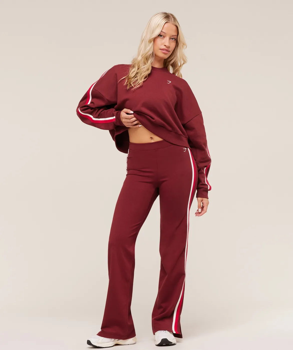 Piping Midi Crew Neck
