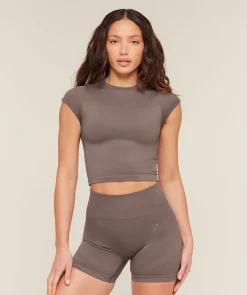 Poise Crew Neck Short Sleeve Top
