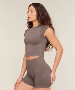 Poise Crew Neck Short Sleeve Top