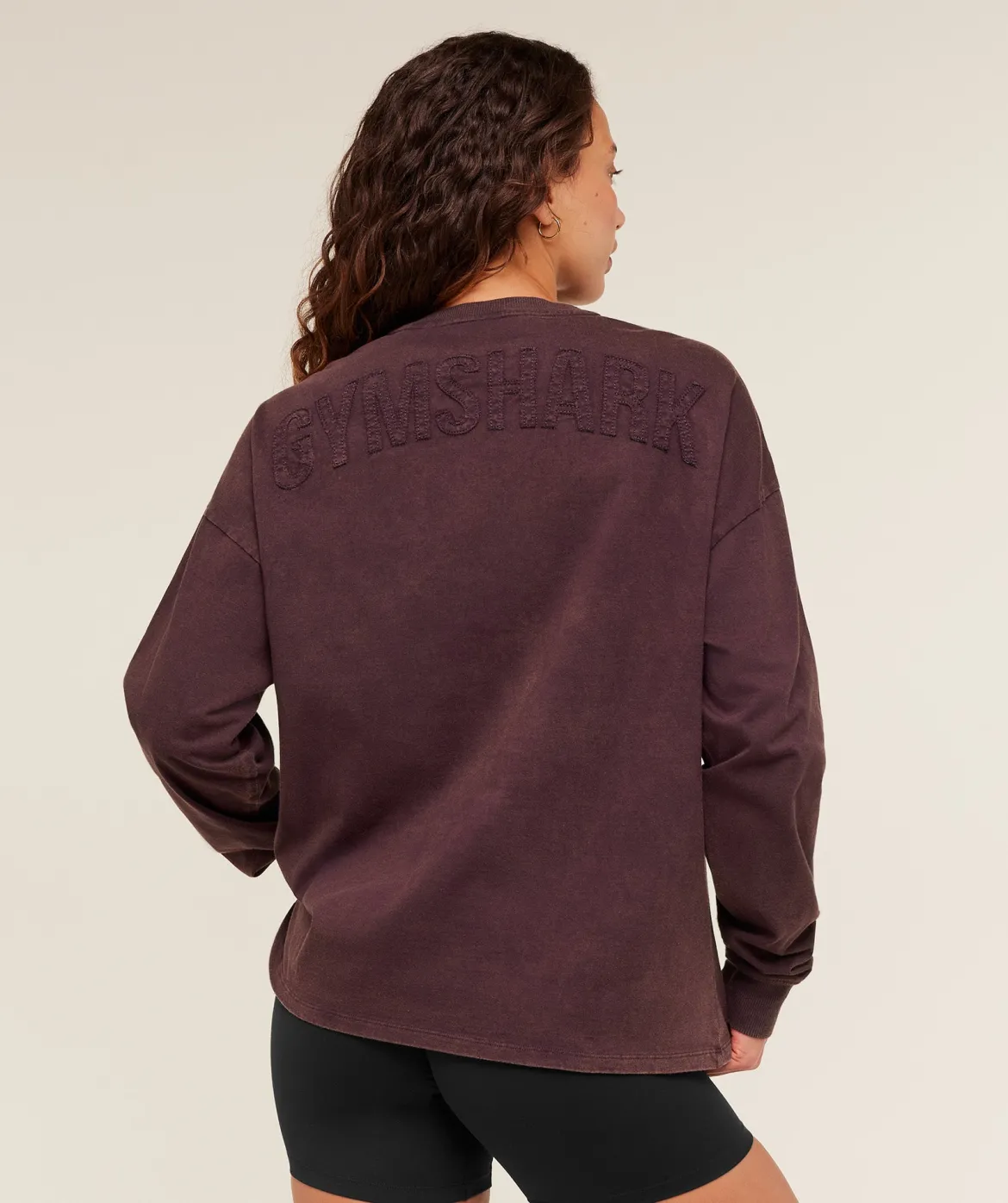 Power Washed Long Sleeve Top