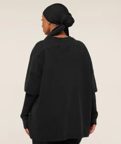 Pump Cover Structured Fleece Top