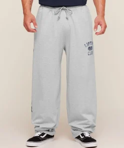 Retro Collegiate Graphic Wide Leg Pants