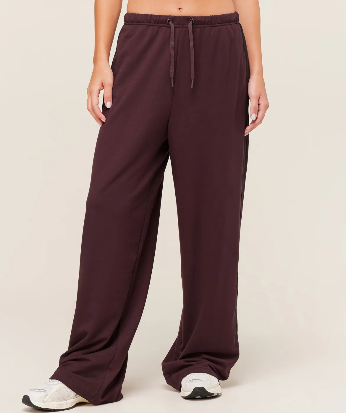 Retro Stripe Snap Pants