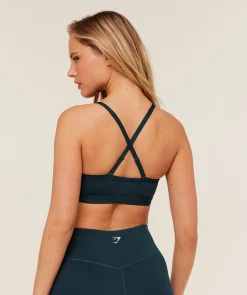 Ruched Sports Bra
