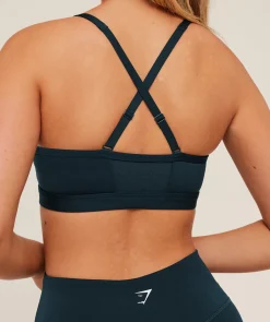 Ruched Sports Bra