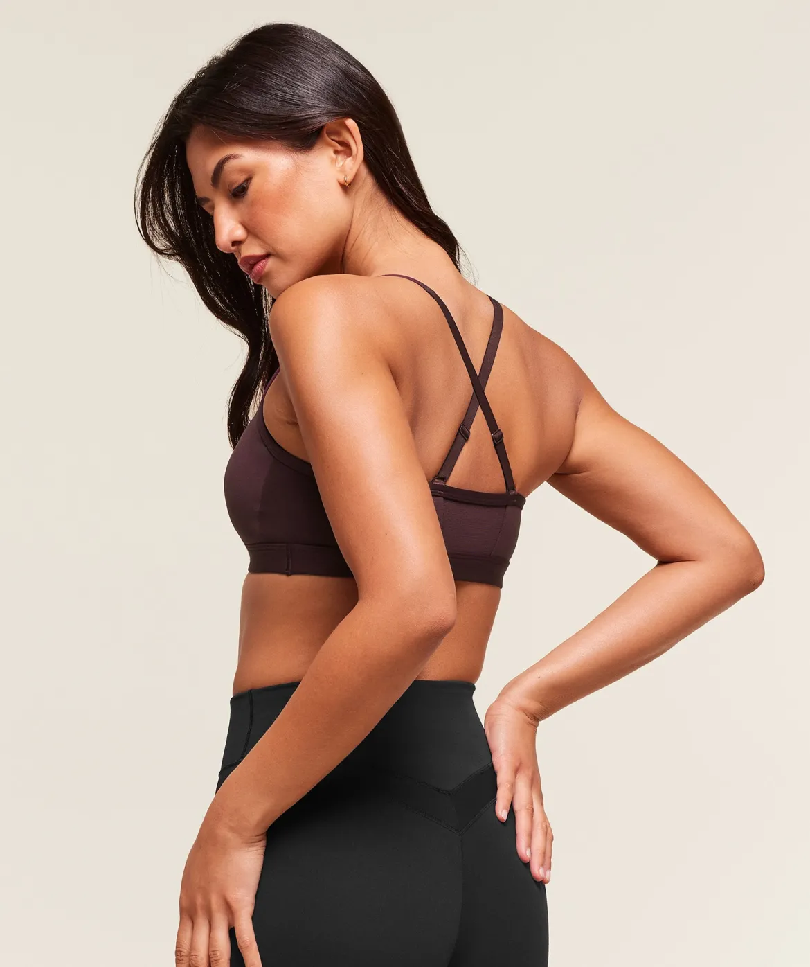 Ruched Sports Bra