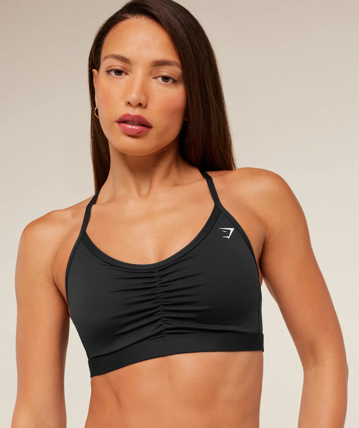 Ruched Sports Bra