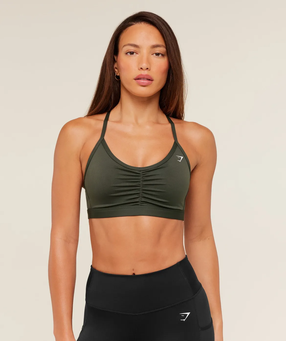 Ruched Sports Bra