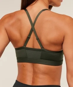 Ruched Sports Bra