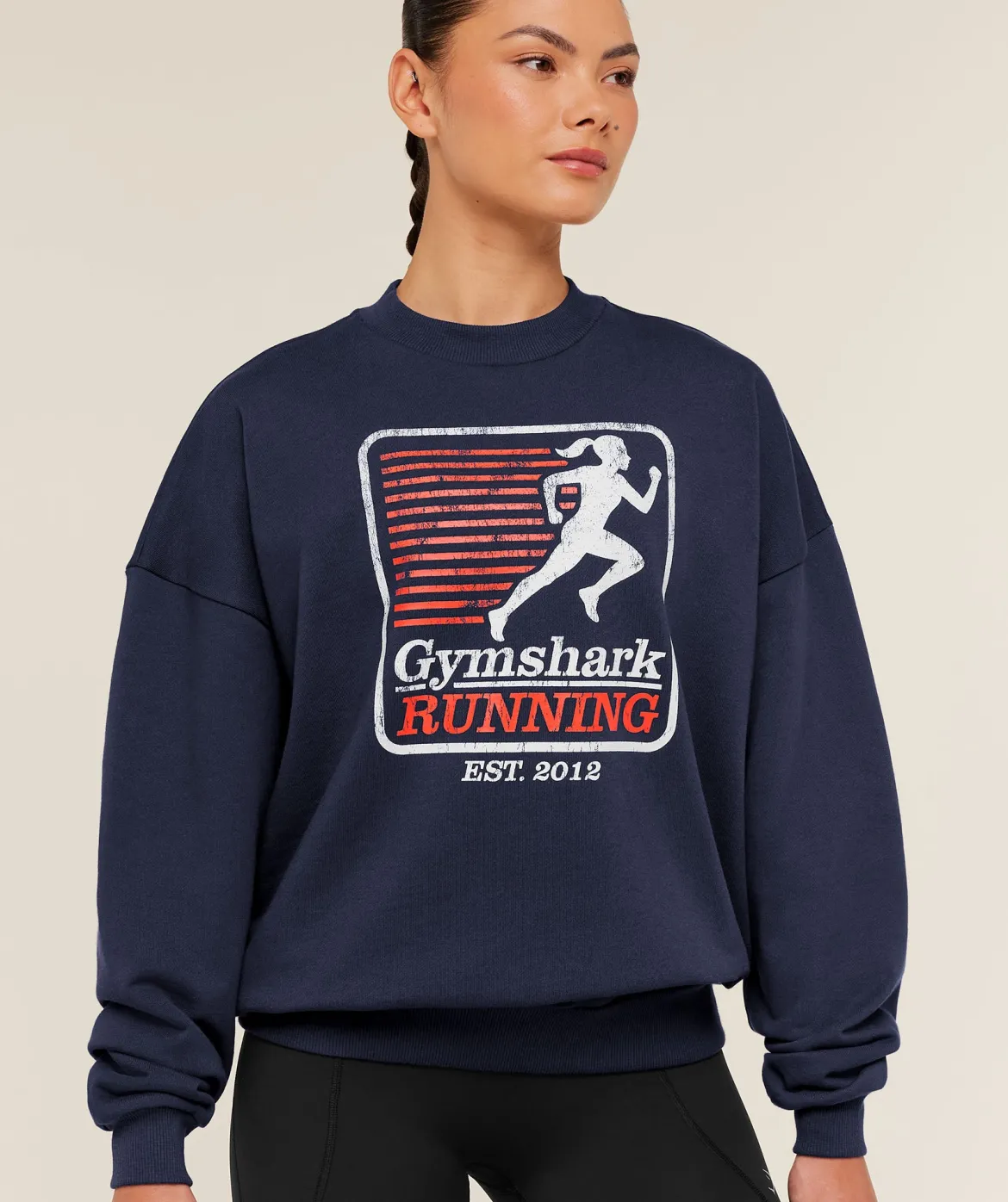 Run Club Graphic Sweatshirt